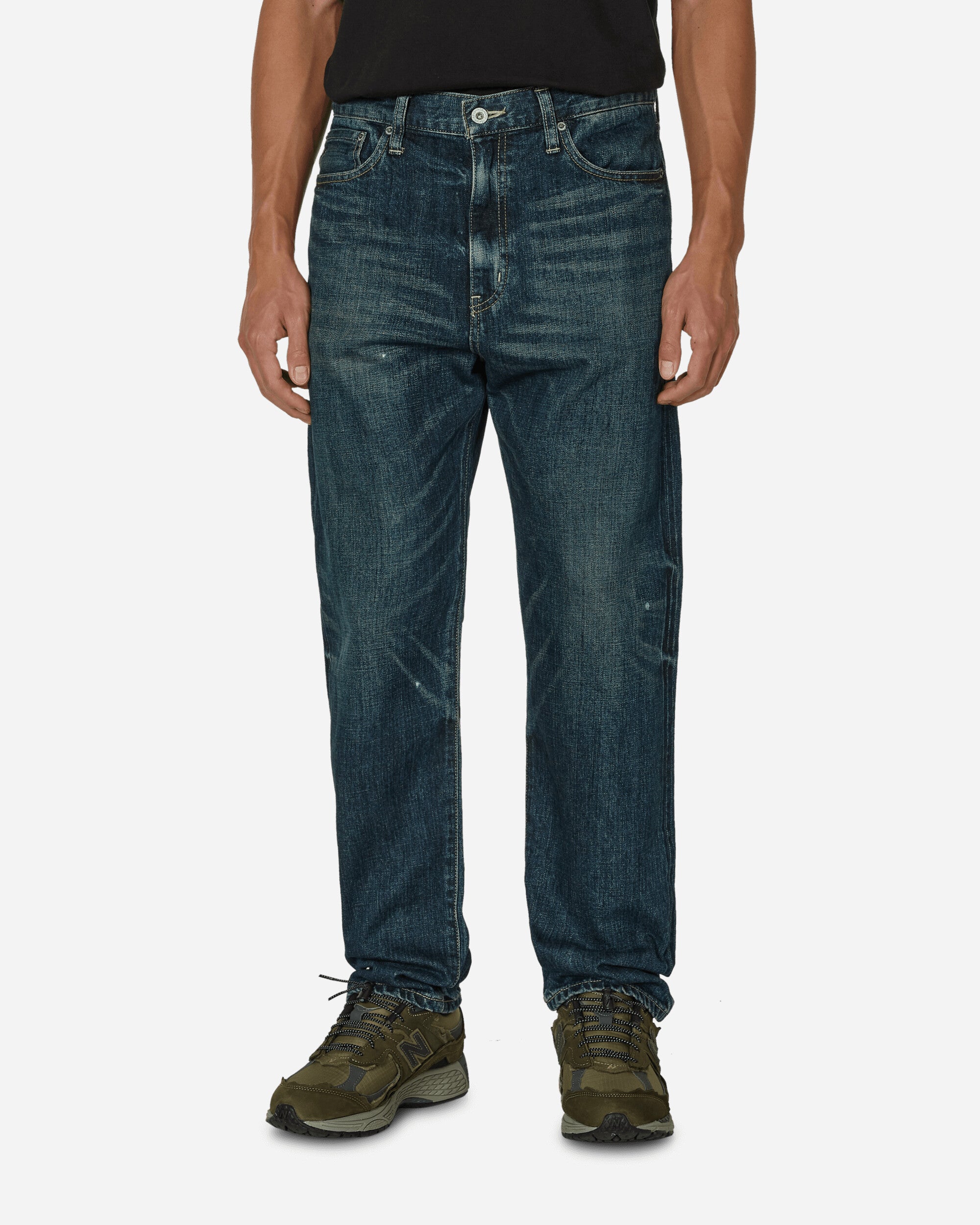 Washed Denim DP Mid Pants Indigo – Slam Jam