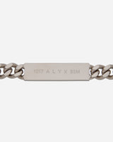 1017 Alyx 9SM Id Silver Jewellery Bracelets AAUJW0119OT01 GRY0002