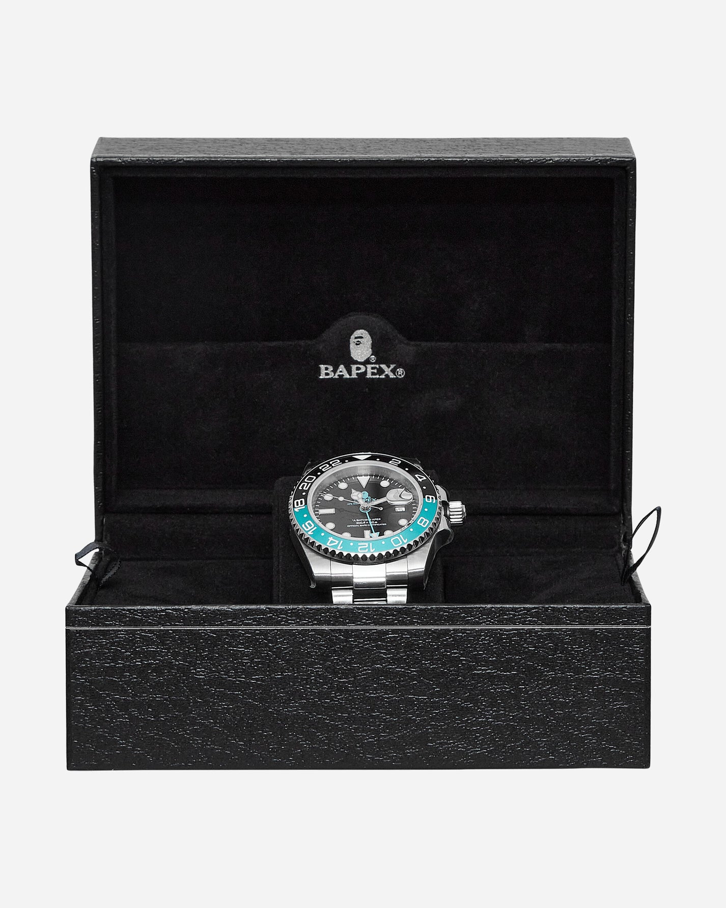 A Bathing Ape Type 2 Bapex M Black/Green Jewellery Watches 1K20187303 BKXGR