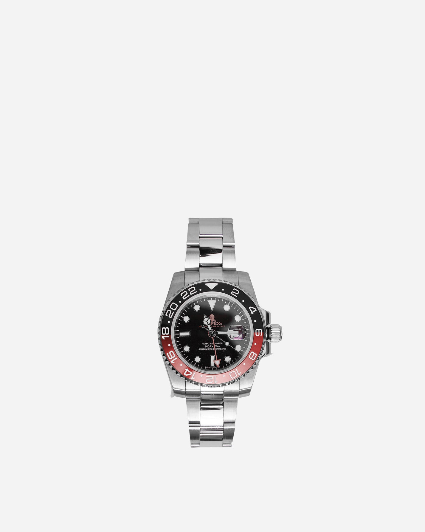 A Bathing Ape Type 2 Bapex M Black/Red Jewellery Watches 1K20187303 BKXRD