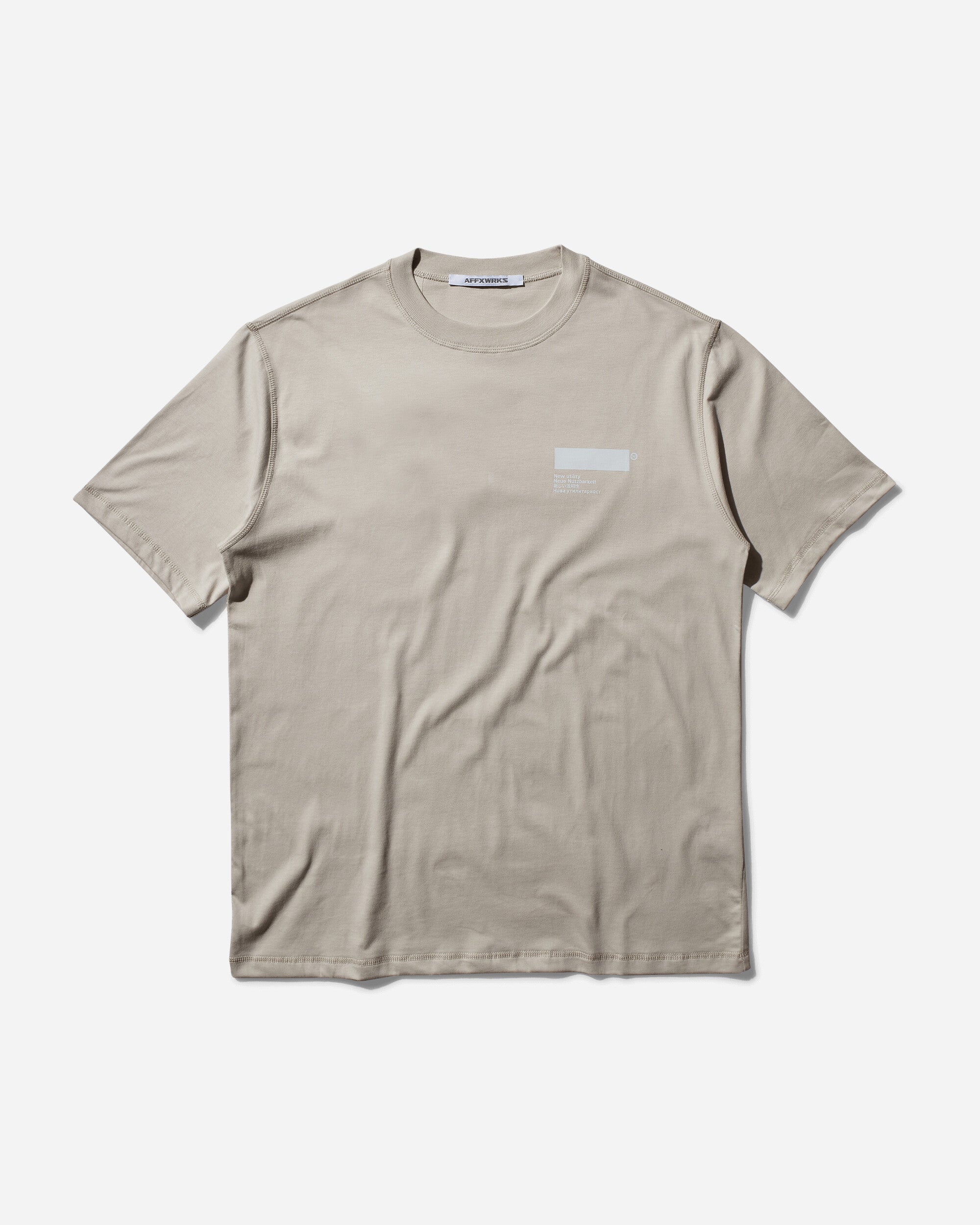 AFFXWRKS Standardised T-Shirt Lite Sand T-Shirts Shortsleeve 1608 LISA