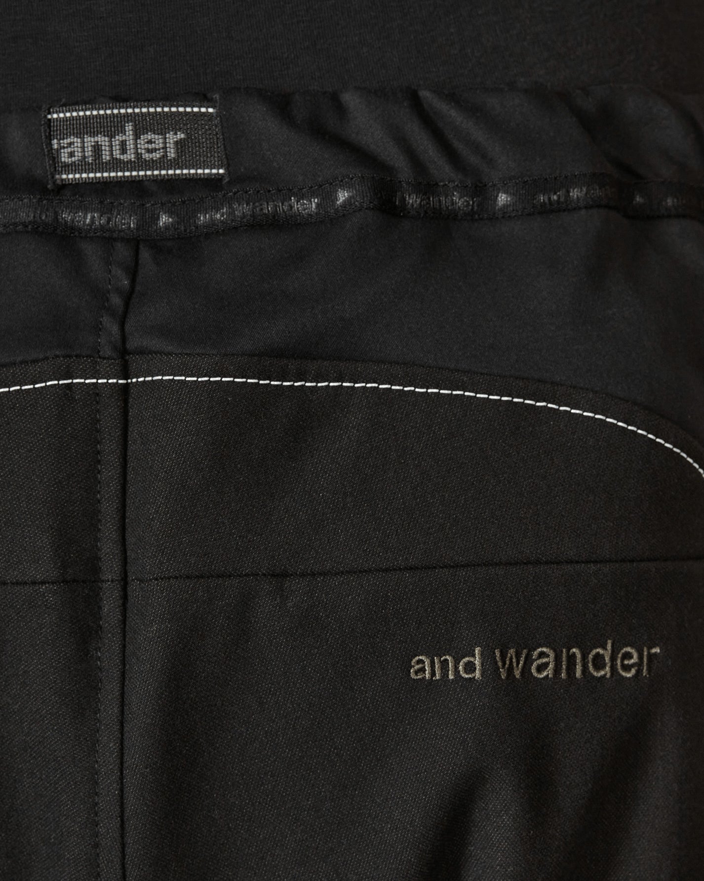 And Wander Air Hold Pants Black Pants Trousers 5742252334 010