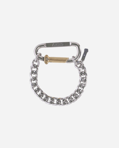 Aries Mini Carabiner Chain Bracelet Silver Jewellery Bracelets AR9026402 SLV