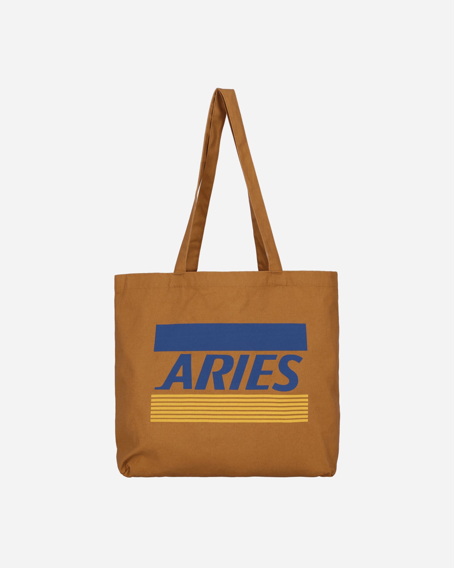 Aries Graphic Tote Bag Brown Bags and Backpacks Tote XCAR90001 BRW