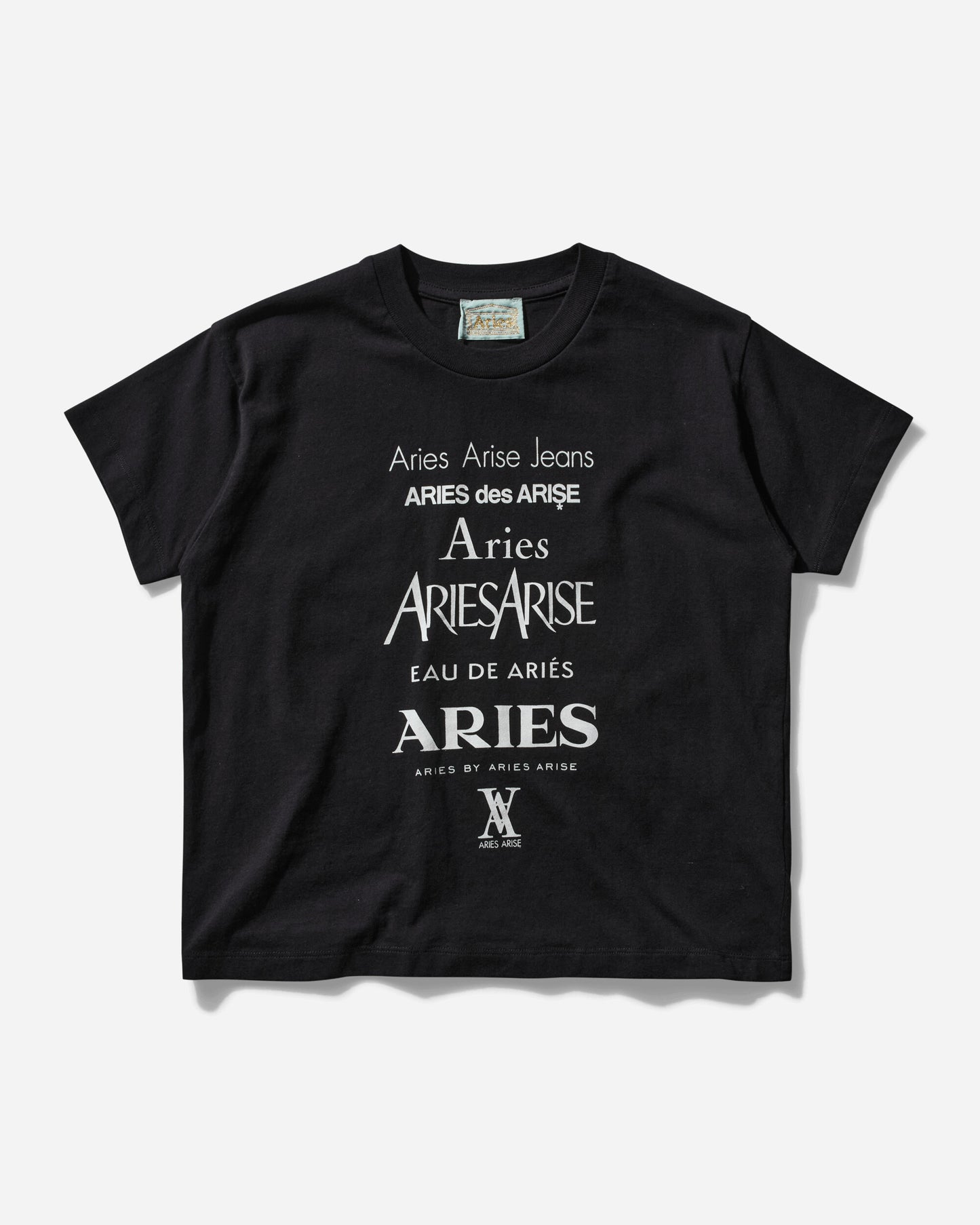 Aries Perfume SS Tee Baby Black T-Shirts Shortsleeve AR6000502P BLK