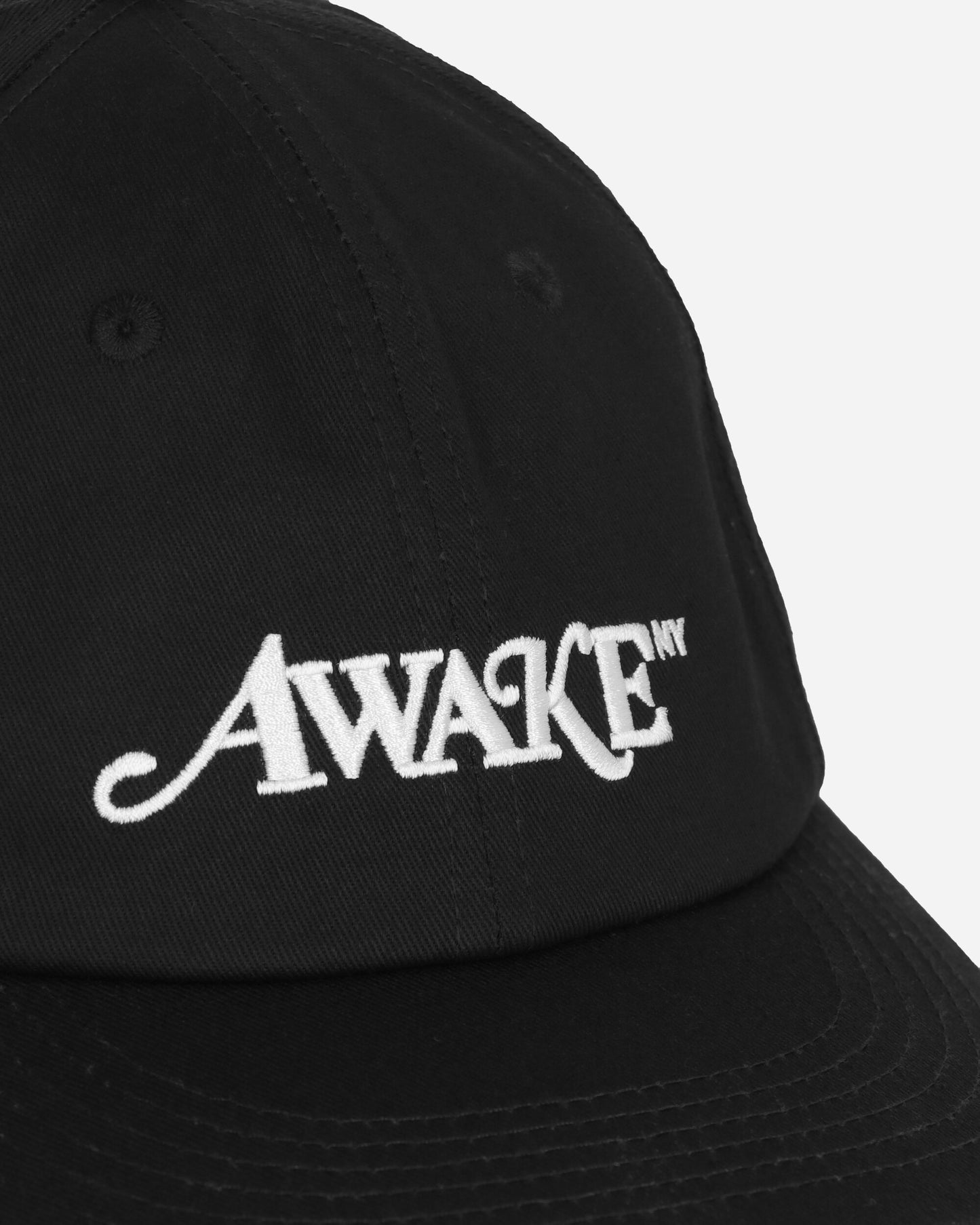 Awake NY Classic Dad Hat Black Hats Caps AWK-FW24-HT207 BLA