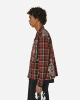 Awake NY Paisley Printed Flannel Shirt Black Multi Shirts Longsleeve Shirt AWK-FW23-TP001  BLACK MULTI