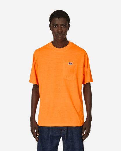 Ben Davis Classic Label Ss Pkt T-Heavyduty Orange T-Shirts Shortsleeve BEN916 001