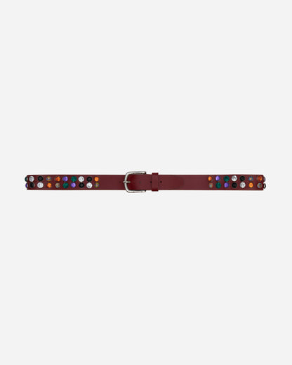 Bode Gem Stud Belt Red Multi Belts Belt MRS24AC034 1