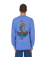 Brain Dead SLAM JAM SPACEDELICIOUS LIGHT BLUE T-Shirts Longsleeve BDF19T01001222BL09 BL09