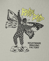 Brain Dead Nightmare Factory T-Shirt Cement T-Shirts Shortsleeve T00003838GY CEM
