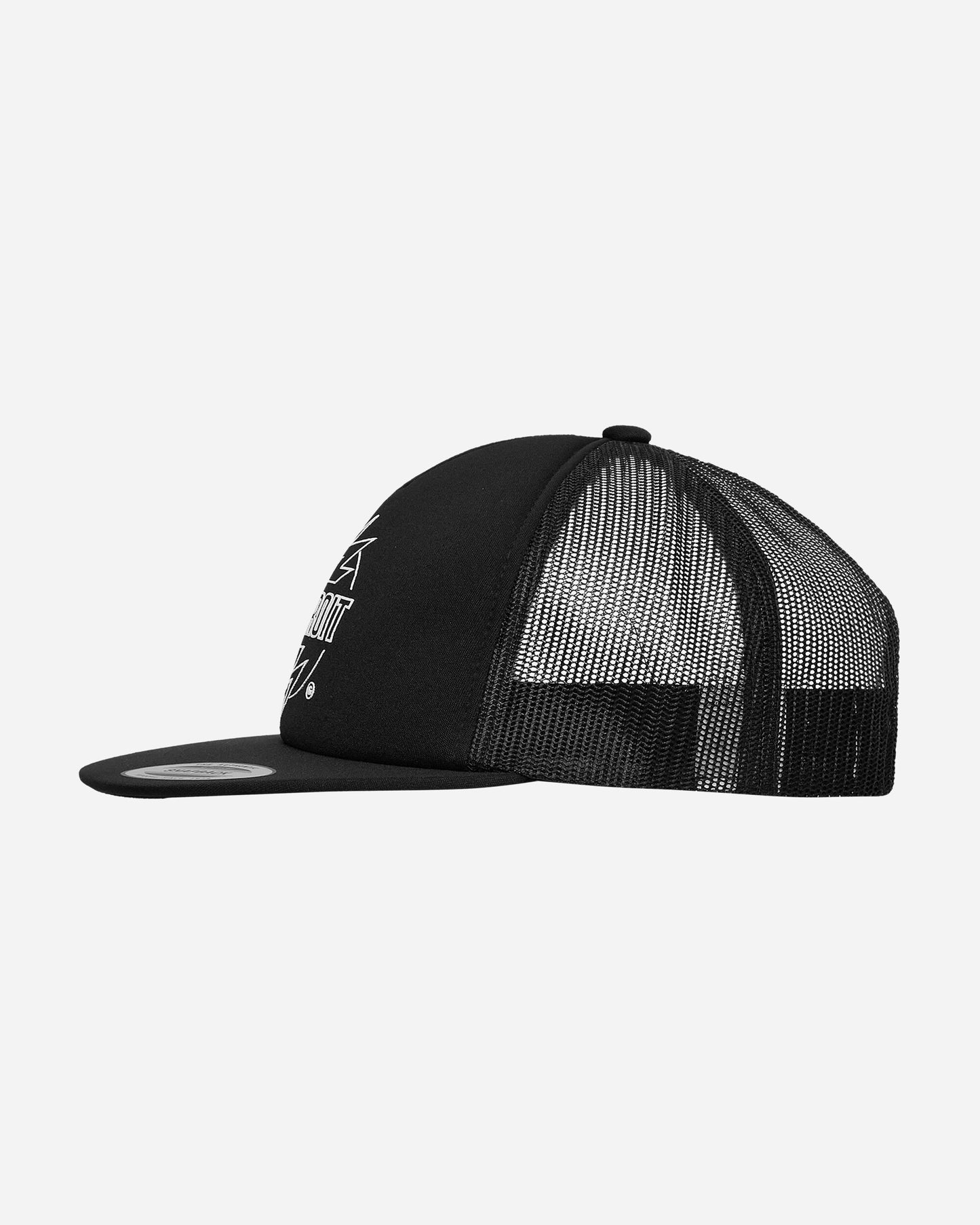 Carhartt WIP Ablaze Trucker Cap Black/White Hats Caps I033627 0D2XX