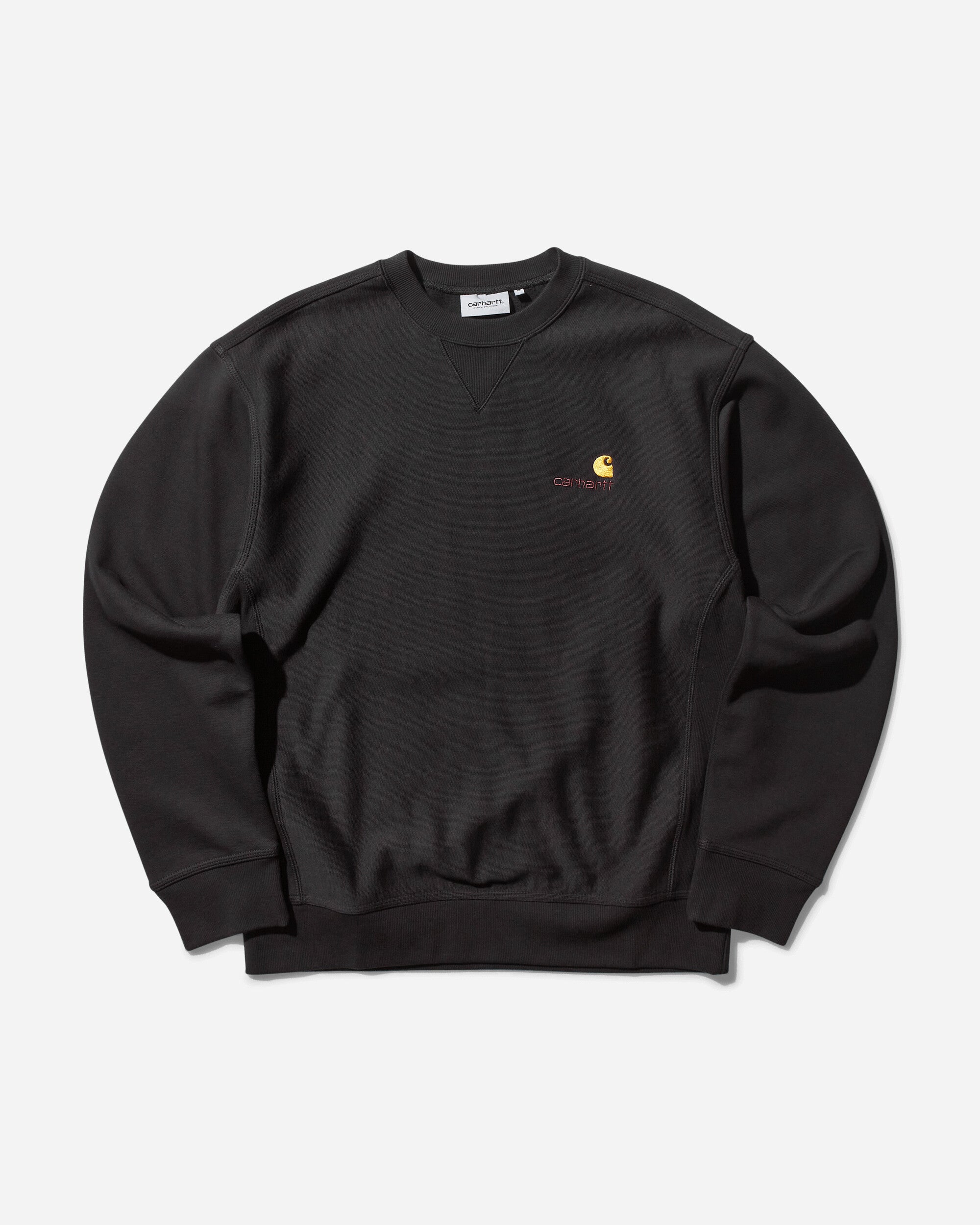 Carhartt WIP American Script Sweat Black Sweatshirts Crewneck I025475 89XX