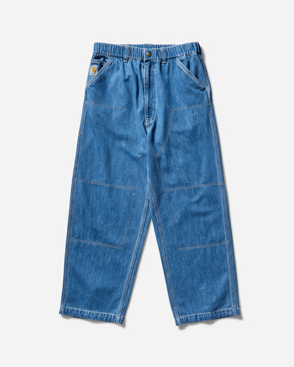 Carhartt WIP Invisible Removed Pocket Double Knee Pant Blue Pants Denim A242055 106