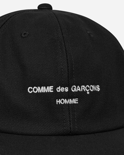 Comme Des Garçons Homme Men'S Acces Black Hats Caps HN-K601-W24 001