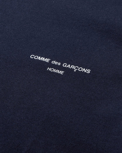 Comme Des Garçons Homme Men'S T-Shirt Navy T-Shirts Shortsleeve HN-T101-W24 002