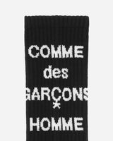 Comme Des Garçons Homme Men'S Acces Black Underwear Socks HN-K501-W24 001