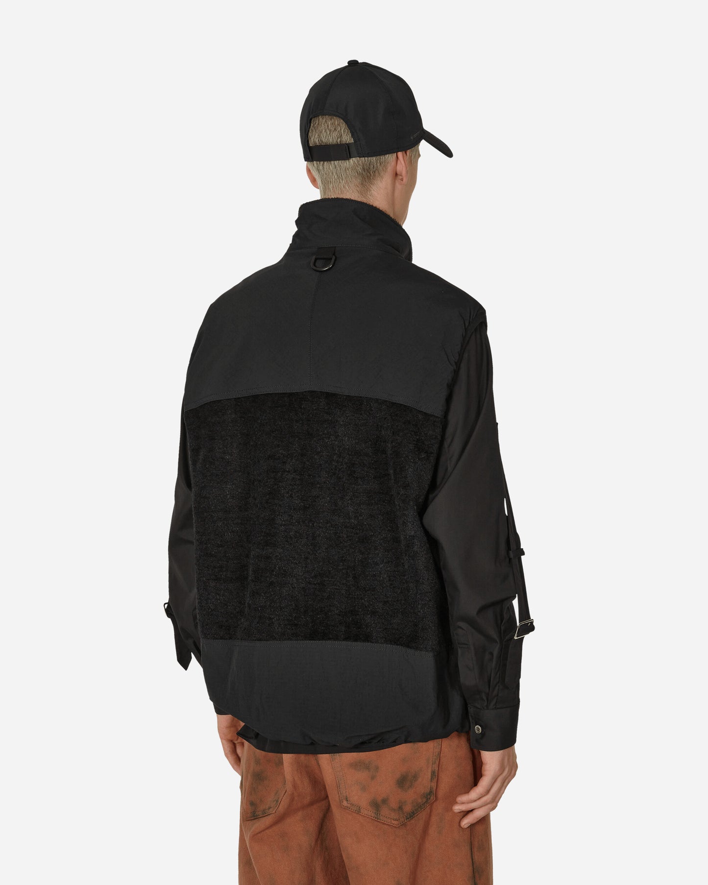 Comme Des Garçons Homme Men''S Vest Black/Black Coats and Jackets Vests HL-V004-W23 1