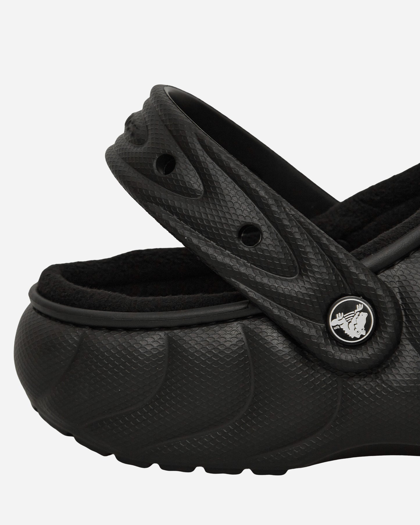 Crocs Classic Lined Overpuff Clog Black Sandals and Slides Sandals and Mules CR.210059 BLK