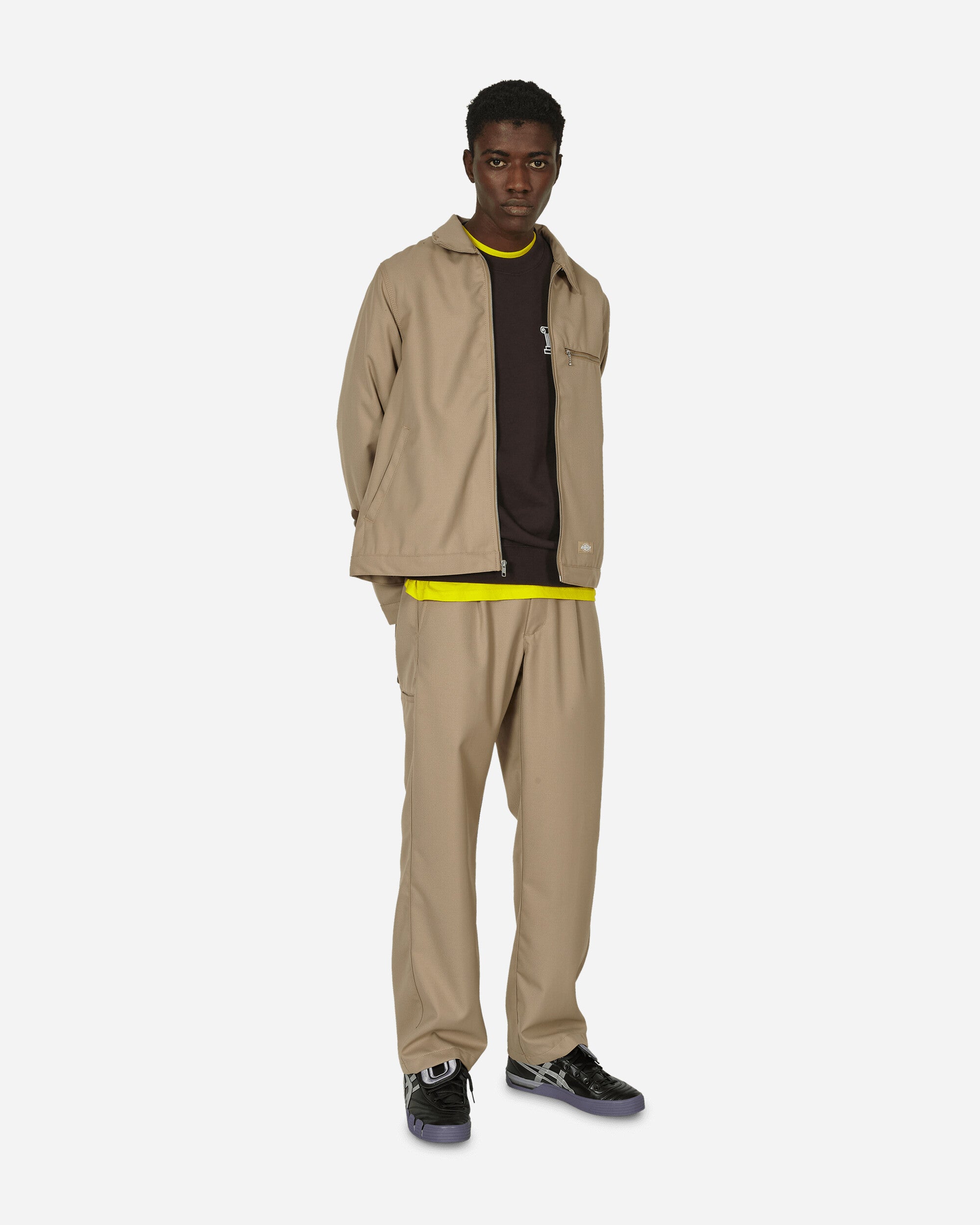 Dickies Pleated Pants Desert Sand Pants Casual DK0A4YVN DS01