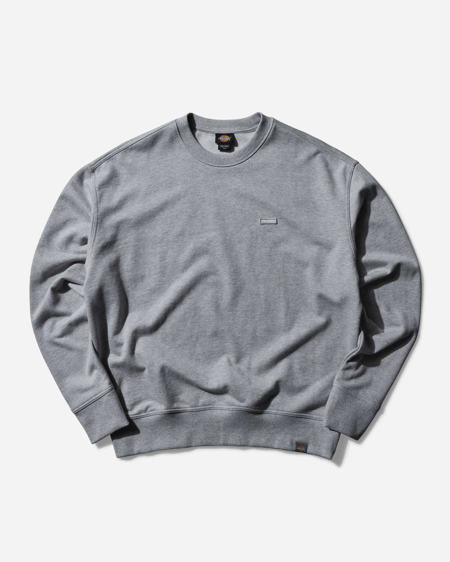 Dickies Clancy Heavyweight Sweatshirt Heather Grey Sweatshirts Crewneck DK0A87CK HTGR