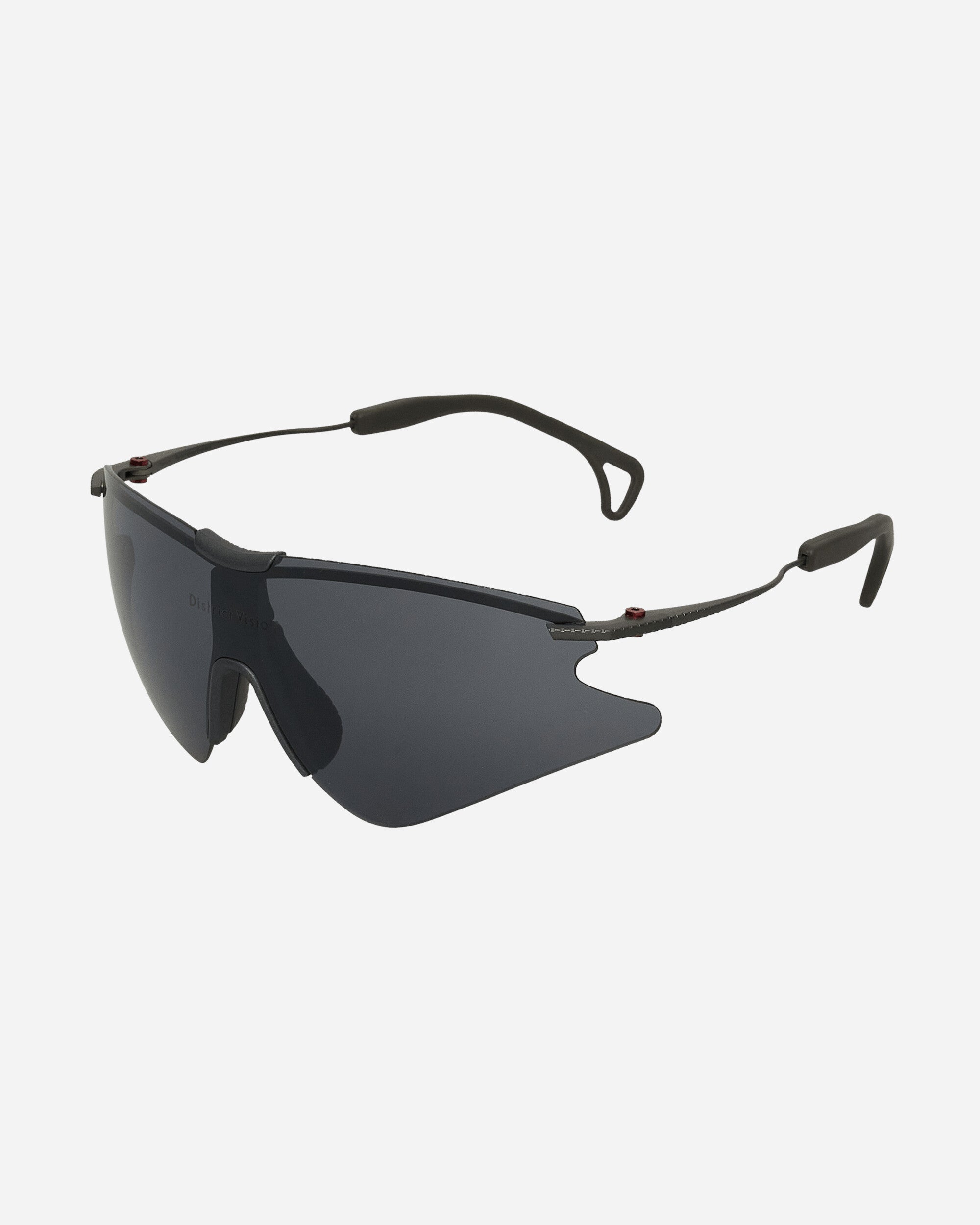 District Vision Kohei Aero Blade Ti Graphite/OnyxMirror Eyewear Sunglasses DVG012 GOM