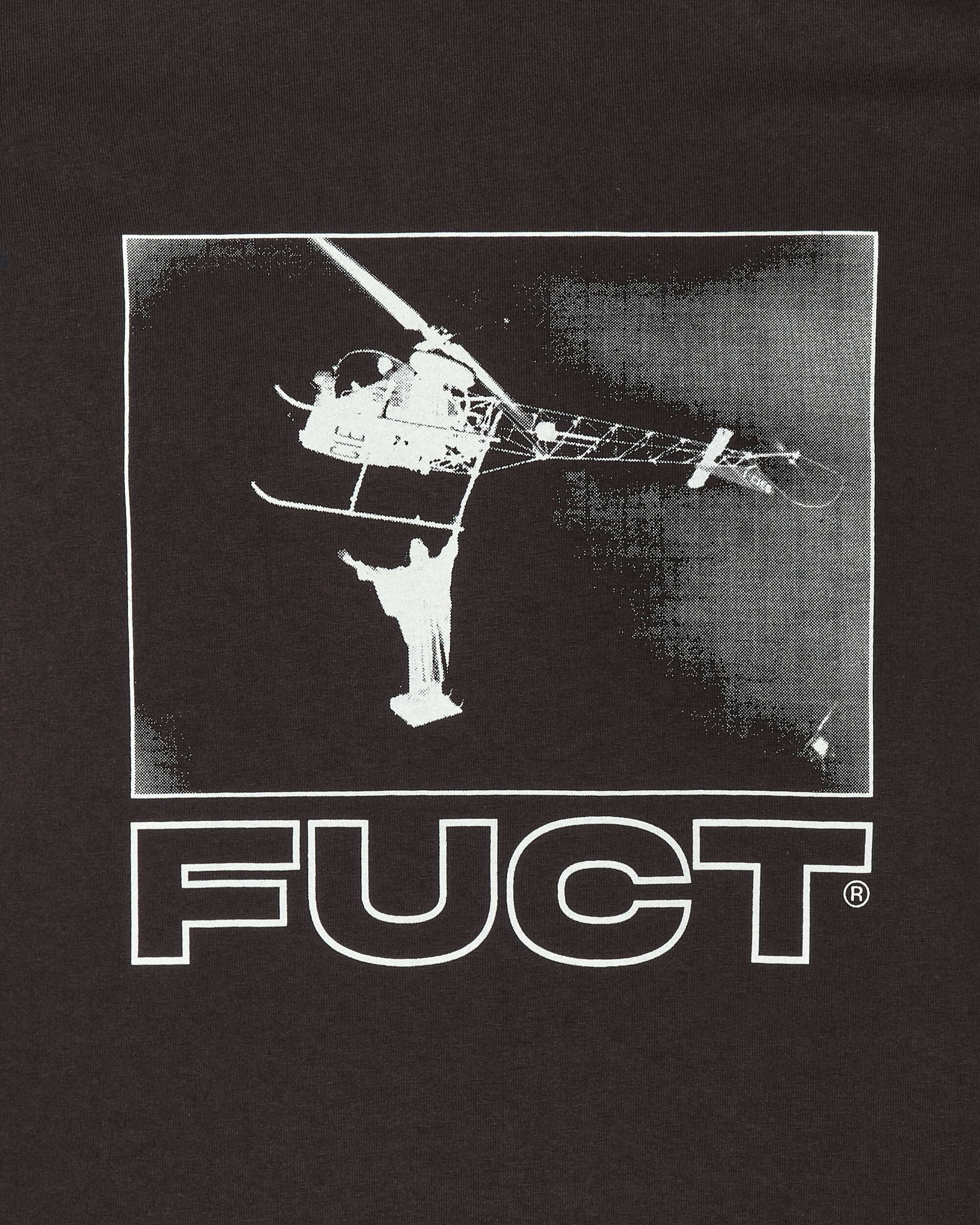 FUCT Helicopter Tee Black T-Shirts Shortsleeve TBMW092JY36 BLK0001