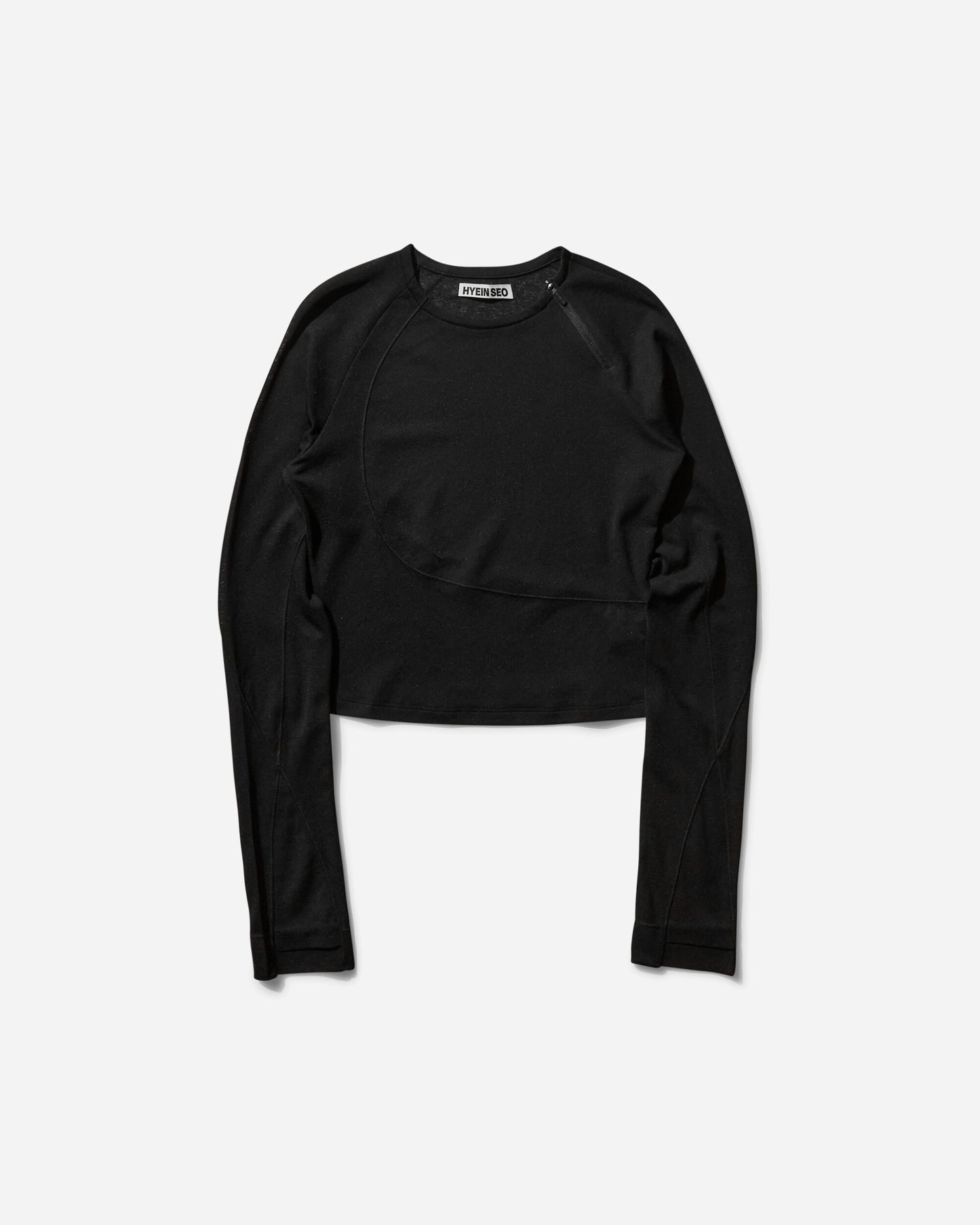 HYEIN SEO Wmns Helix Long Sleeve Black T-Shirts Longsleeve PS25-TS3K BLACK