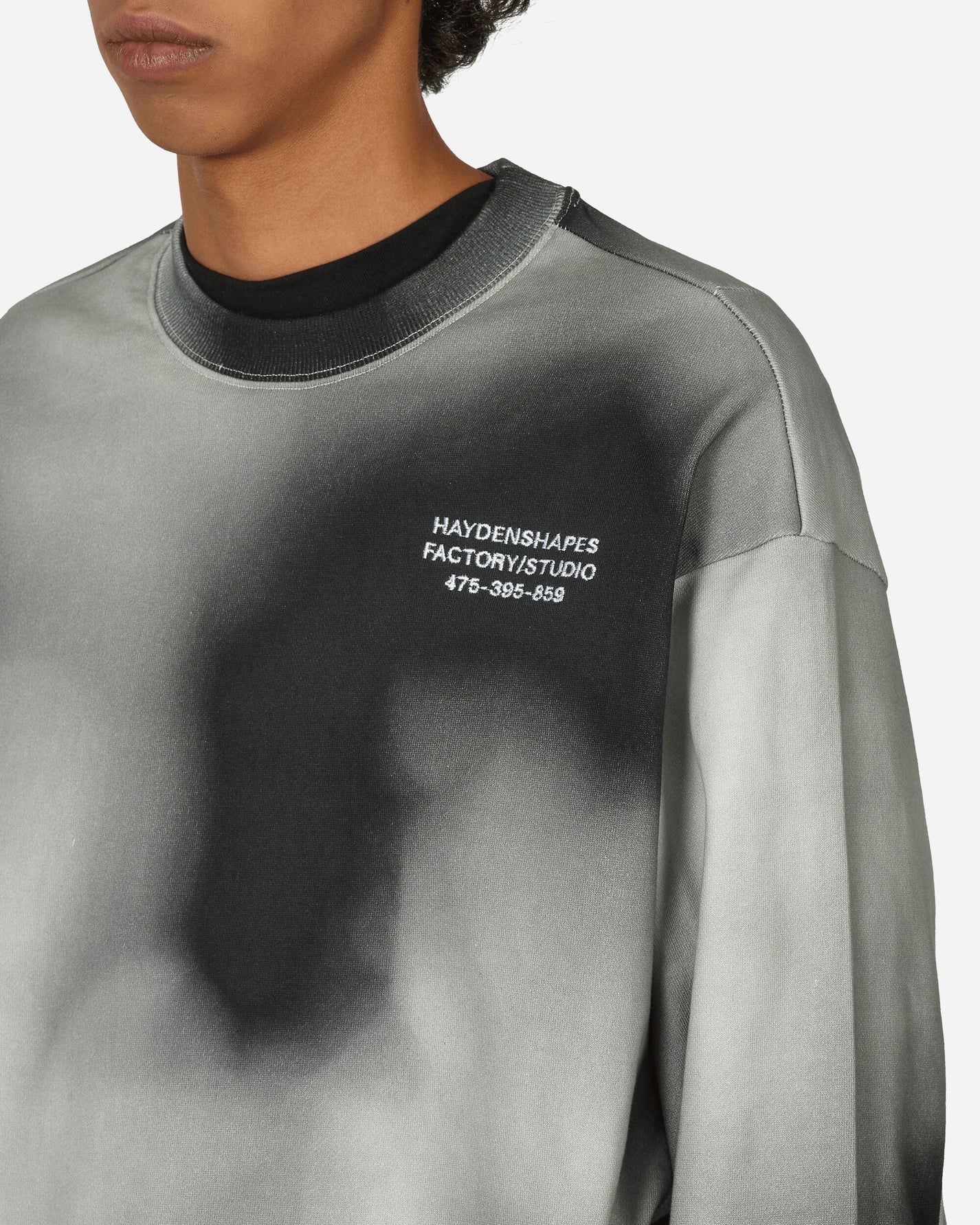 Haydenshapes Cut Off Crew Moonscape Sweatshirts Crewneck HS23SN2009 051