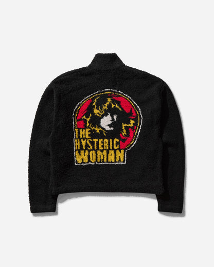 Hysteric Glamour Wmns The Hysteric Woman Black Sweatshirts Fleece ND059 B