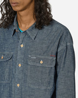 Indigo Camping Trailer Langer Chambray L/S Indigo T-Shirts Longsleeve 224905011011 INDIGO