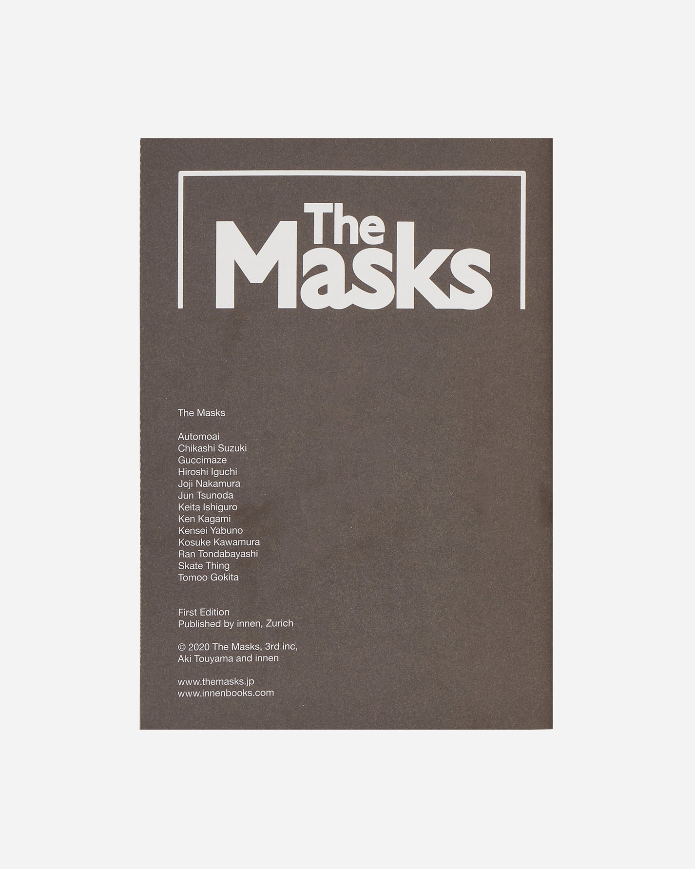 Innen Publishing The Masks Multicolor Books and Magazines Books IPMASKS 001