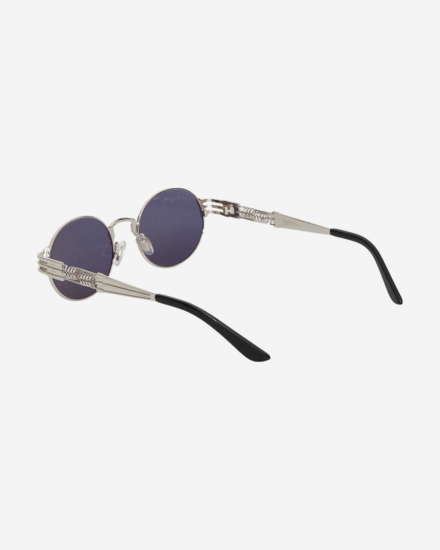 Jean Paul Gaultier Wmns Lunette Double Ressort Silver Eyewear Sunglasses LU004-X024 91