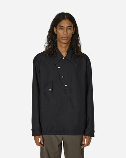 Kiko Kostadinov Jarocka Overshirt Jet Black Shirts Overshirt KKAW24SH02 069