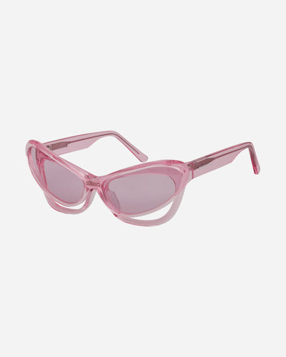 MARRKNULL Wmns Pink Double Layer Sunglasses Pink Eyewear Sunglasses MN24SS11015 PINK