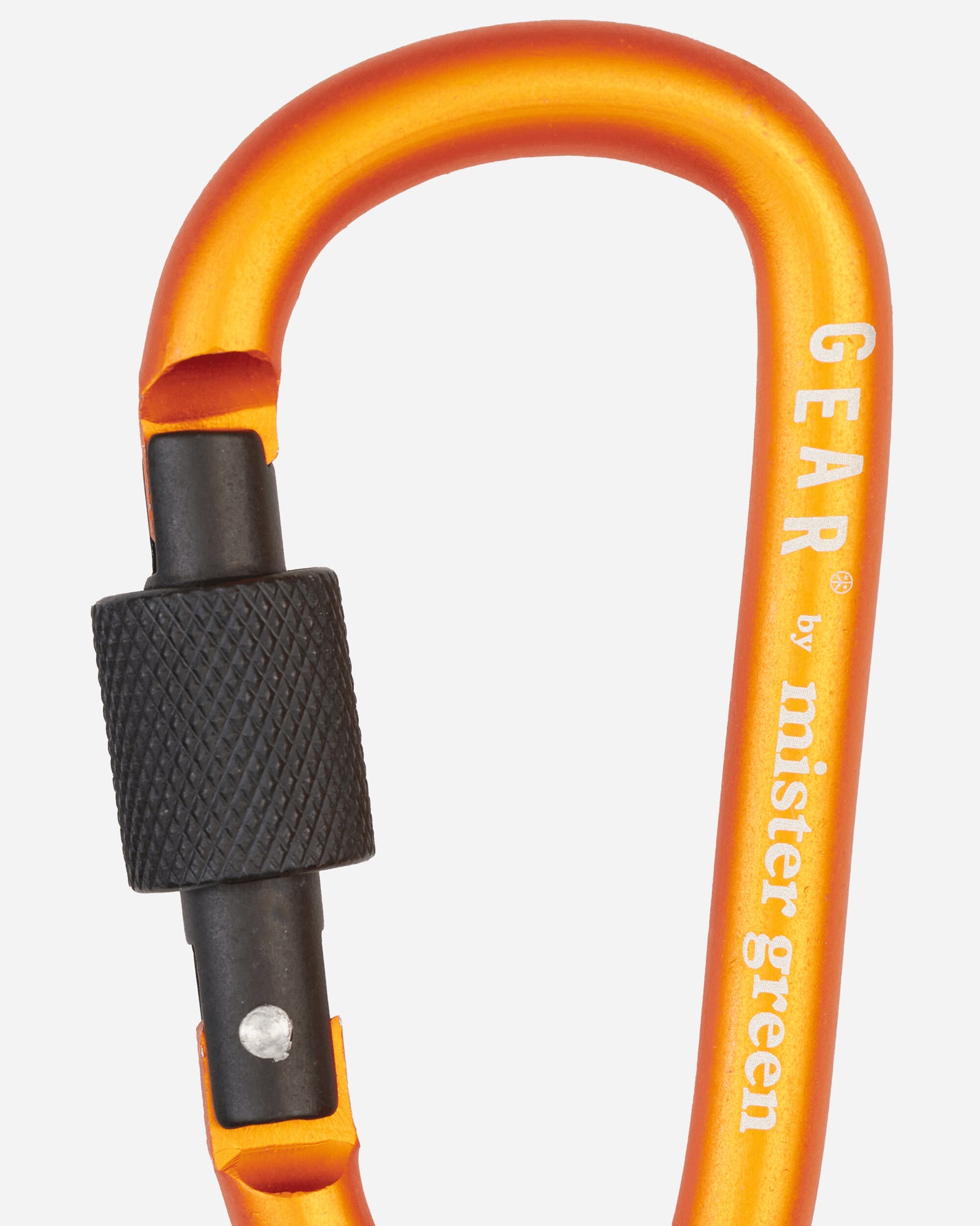 Mister Green Gear Carabiner Orange Small Accessories Keychains MG-X1159 ORG