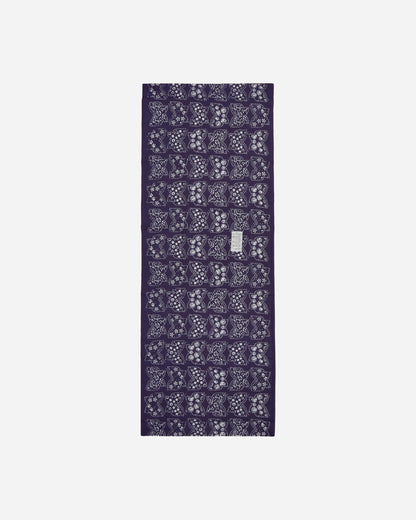 Needles Tenugui Bandana - Papillon Purple Gloves and Scarves Bandanas PU057 A