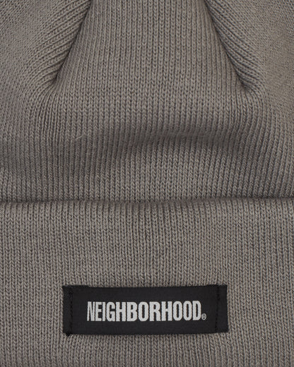 Neighborhood Beanie Mini Grey Hats Beanies 241YGNH-HT02 GY