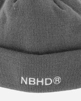 Neighborhood Beanie Mini Gray Hats Beanies 242YGNH-HT02 GY