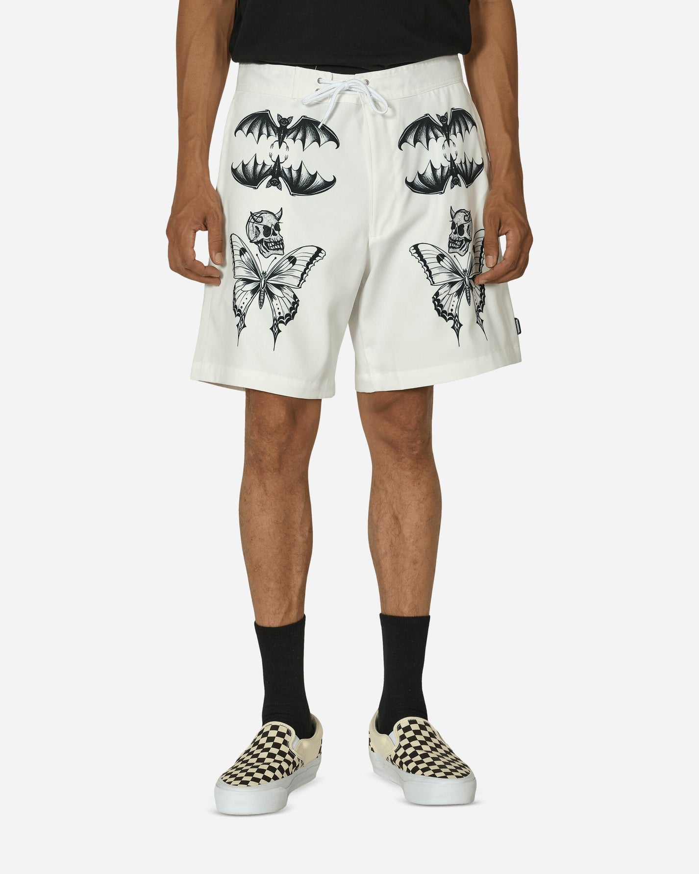 Neighborhood Nh x Dr Woo . Short Pants White Shorts Short 241TSDWN-PTM01S WH