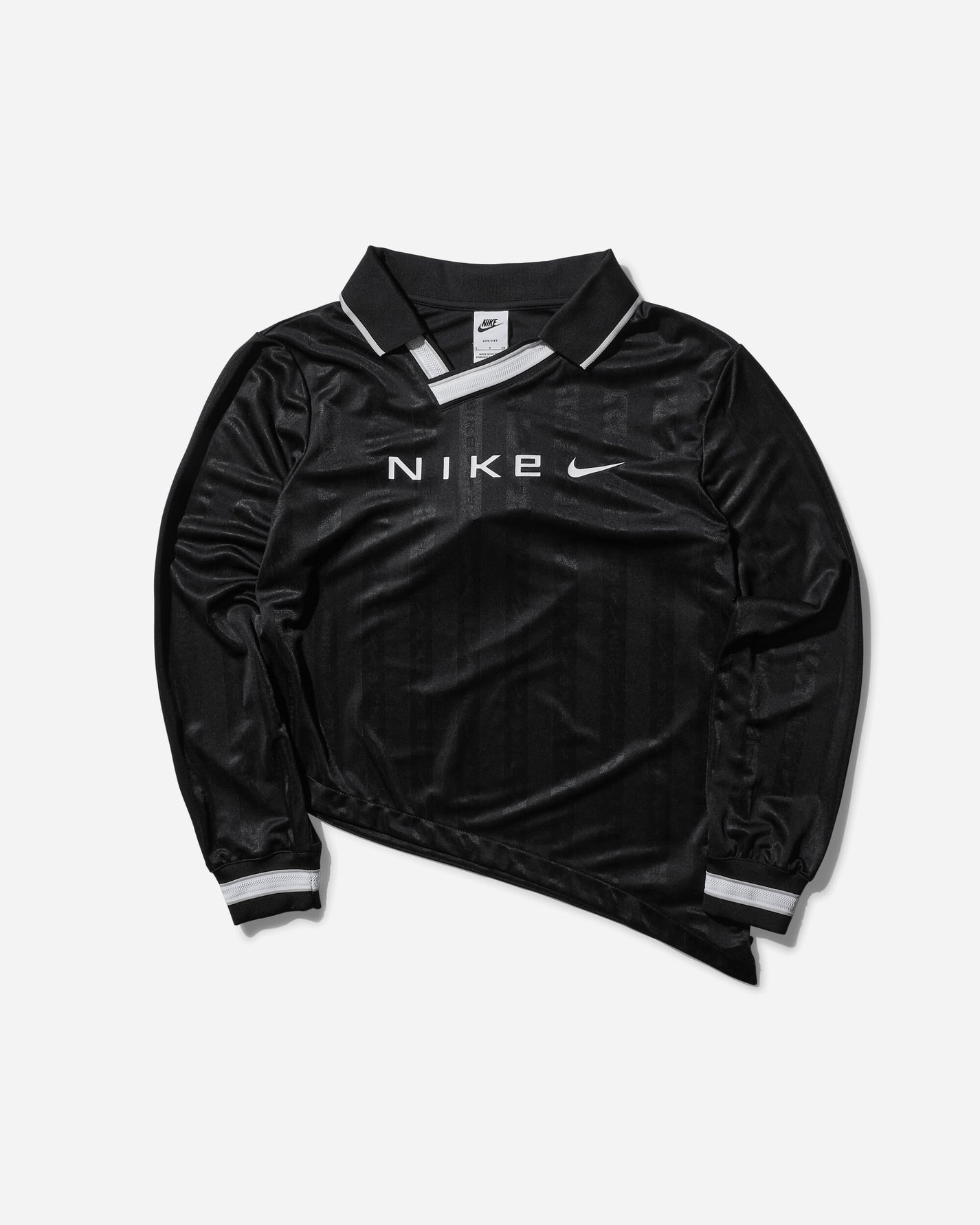 Nike Wmns W Nsw Cllctn Df Jqrd Lsjsy Otg Black/Lt Iron Ore T-Shirts Longsleeve FV7538-010