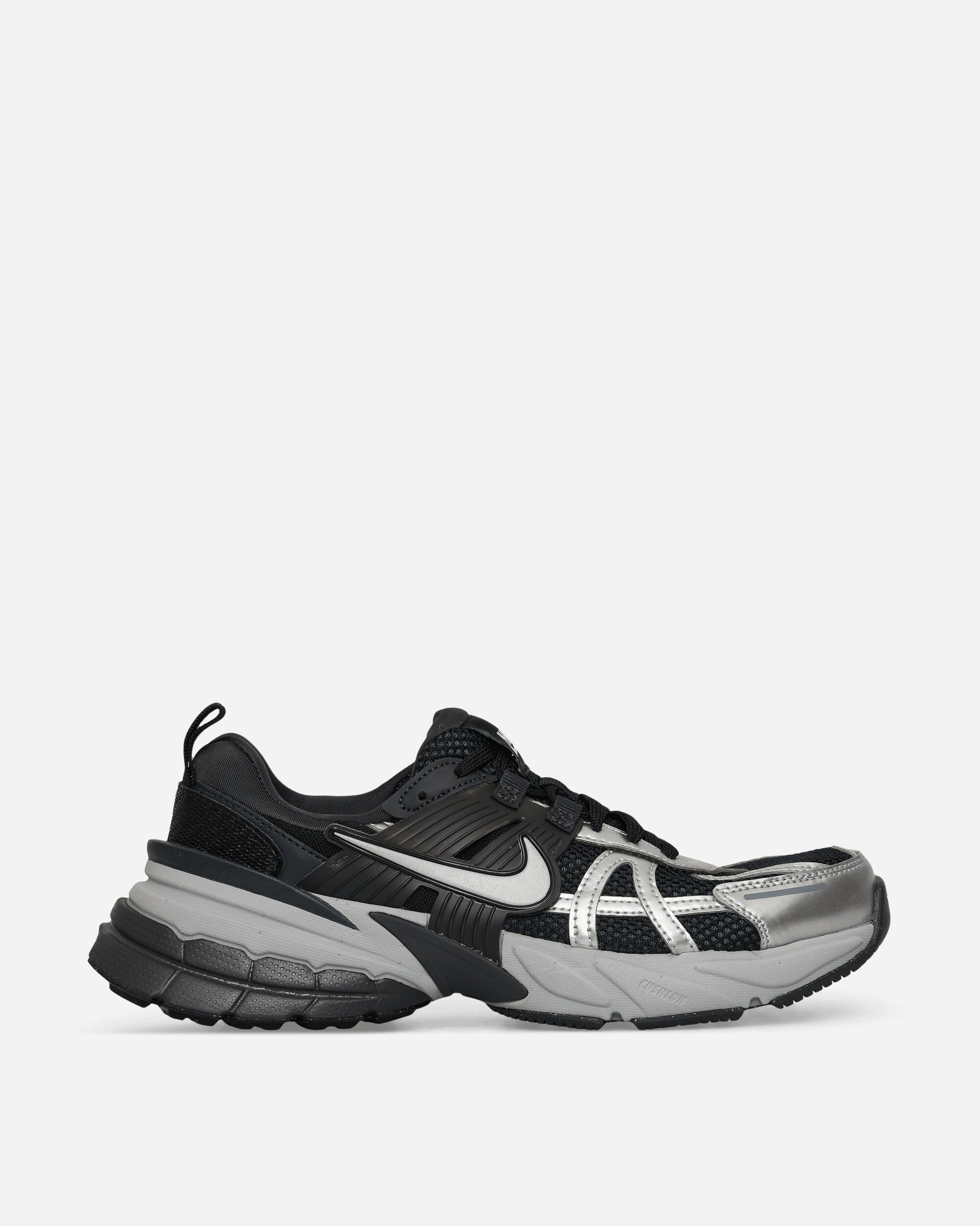 Nike Wmns W Nike V2K Run Black/Metallic Silver Sneakers Mid FD0736-005