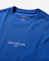 Nike Jordan M J Aj Wm 85 Ss Crew Paris Game Royal/White T-Shirts Shortsleeve HF5490-480