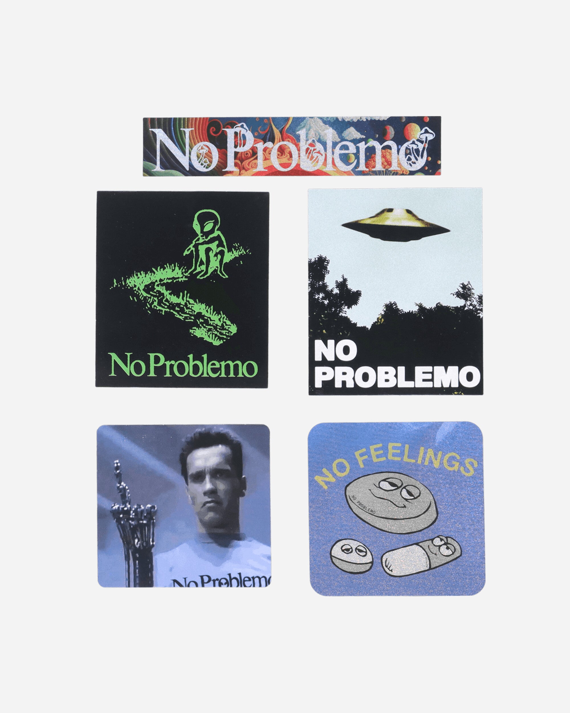 No Problemo Sticker Pack Multi Home Decor Stickers NP9040002 MULTI