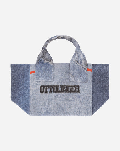 Ottolinger Wmns Denim Tote Bag Mini Denim Print Bags and Backpacks Shoulder Bags 128-900528-01 PRI