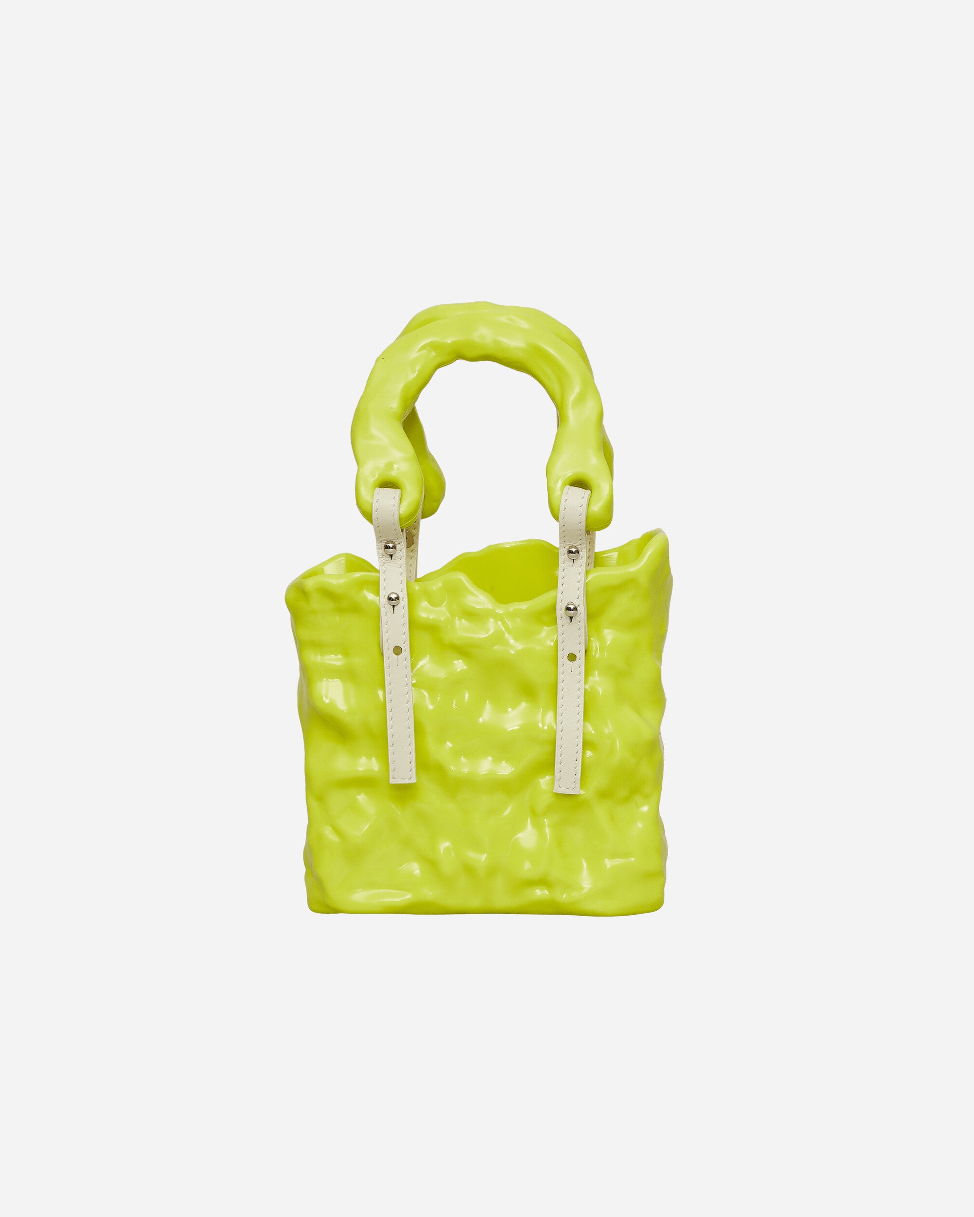 Ottolinger Wmns Signature Ceramic Bag Acid Green Bags and Backpacks Shoulder Bags 1272002521 GRN