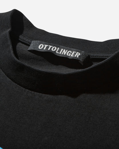 Ottolinger Wmns Fitted Puffy Logo T-Shirt Black Wash T-Shirts Shortsleeve 1150103921 BLK