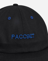 Paccbet Men 6-Panel Paccbet Cap Woven Black Hats Caps PACC12K007 1