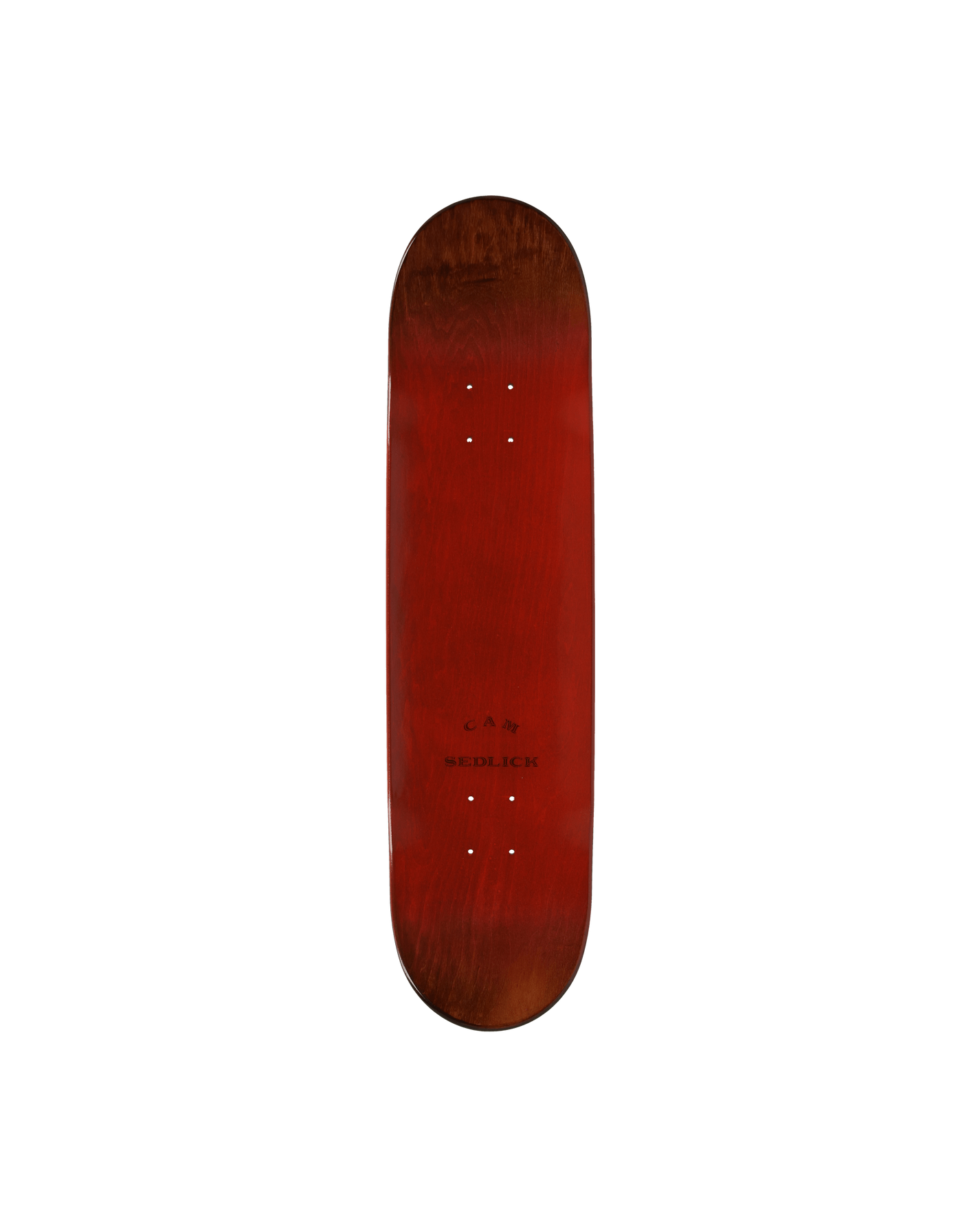 Paccbet 8.25 Red/Wood Skateboarding Decks PACC8SK03 1