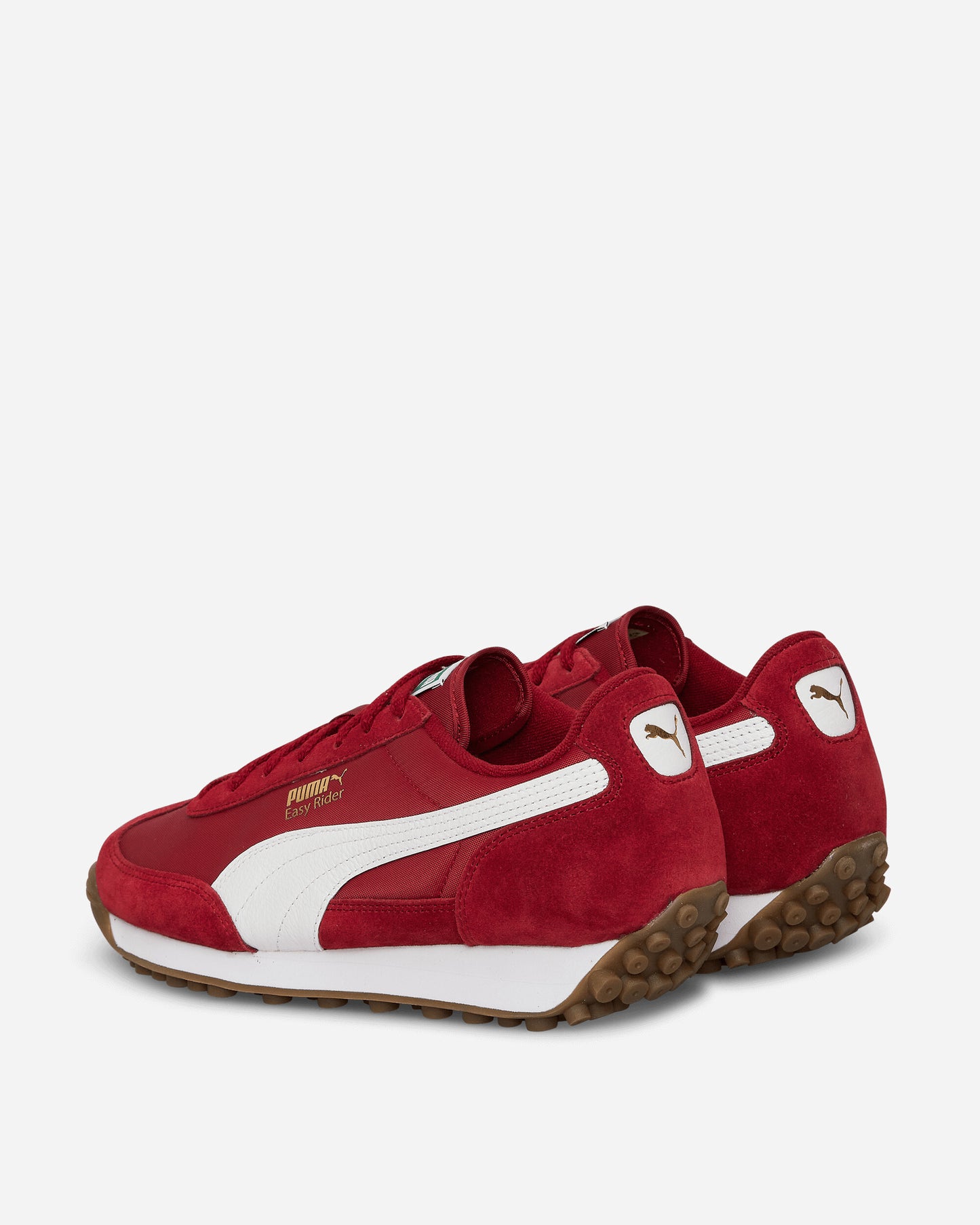Puma Easy Rider Vintage Intense Red-PUMA Wh Sneakers Low 399028-12